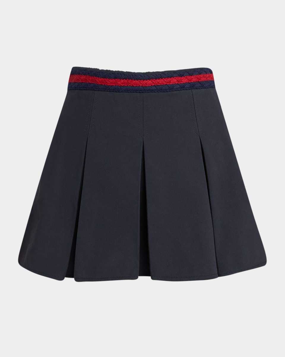 Pleated Mini Skirt